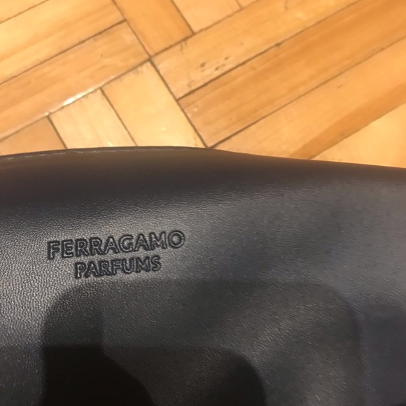 Ferragamo  cosmetics bag nwot - Picture 3 of 6